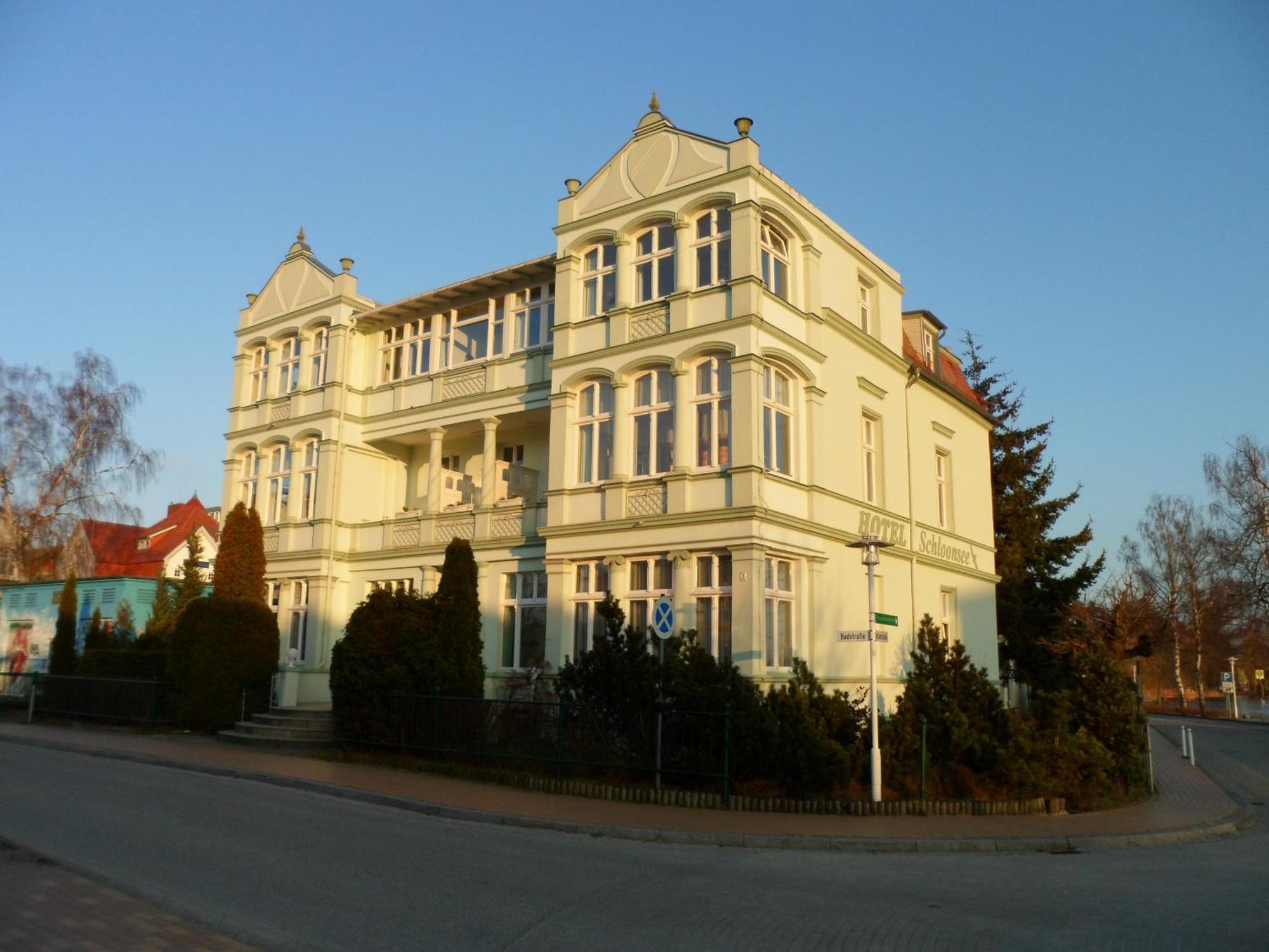 Hotel Schloonsee Garni Seebad Bansin Extérieur photo